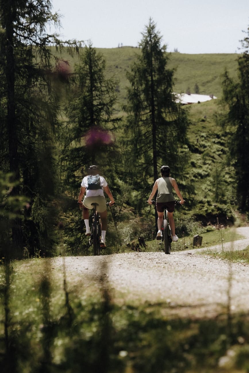 Radtour zu Zweit durch die Großarler Bergwelt