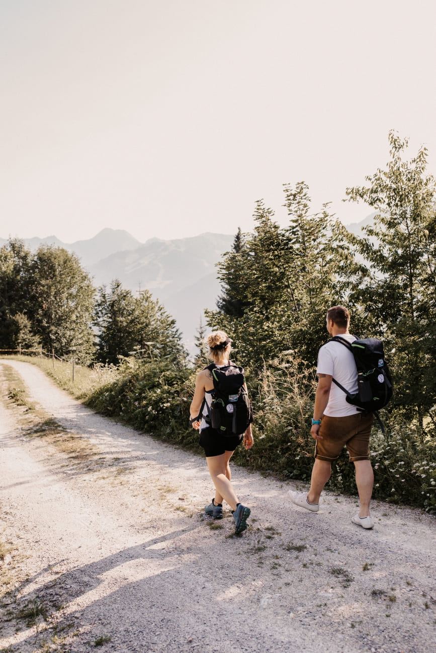 Wanderung in den Bergen