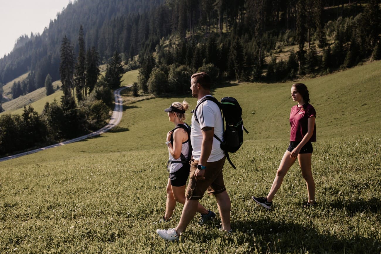 Familienwanderung mit Weitblick in da Großarltal