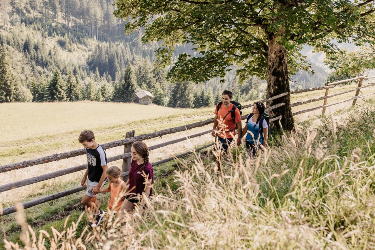 Wandertag mit der Familie in Großarl