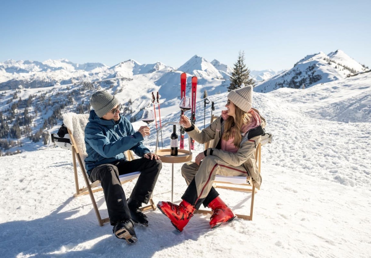 Ansto&szlig;en im Skigebiet Gro&szlig;arltal-Dorfgastein &copy; TVB Gro&szlig;arltal/Lorenz Masser