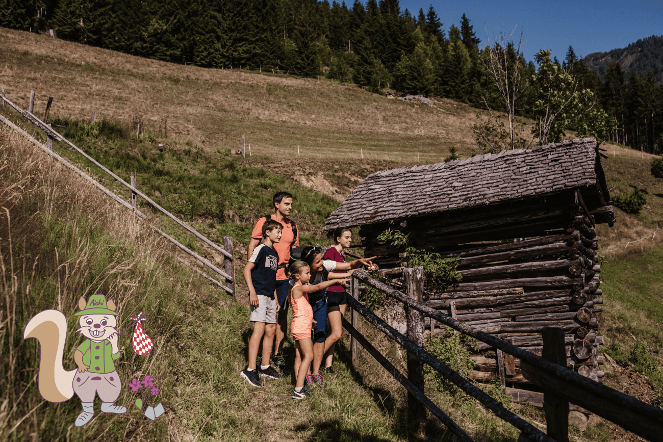 Wandern mit der Familie in Großarl