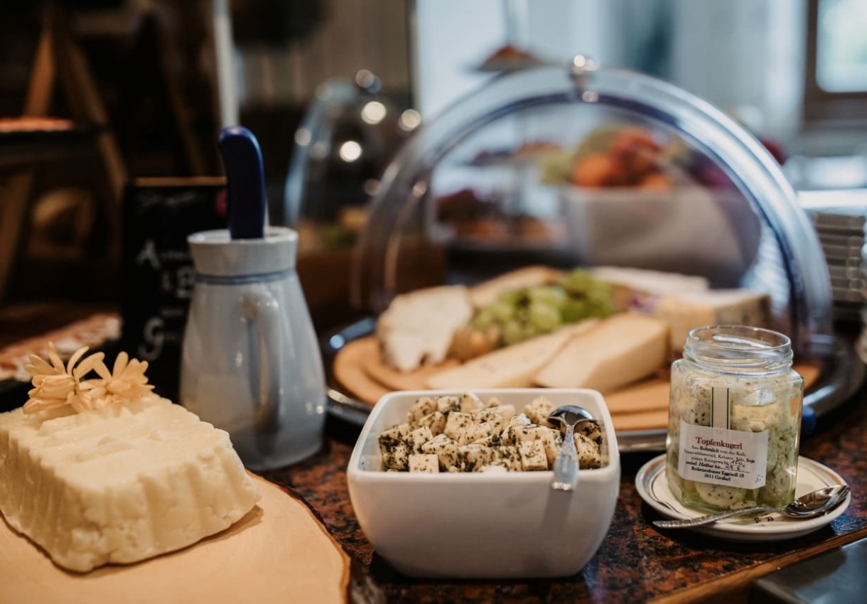 Frühstücksgenuss im Hotel Dorfer