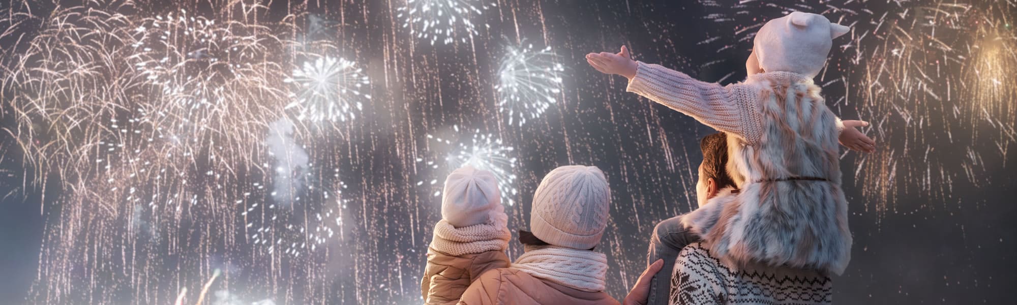 Silvester mit der Familie in Großarl