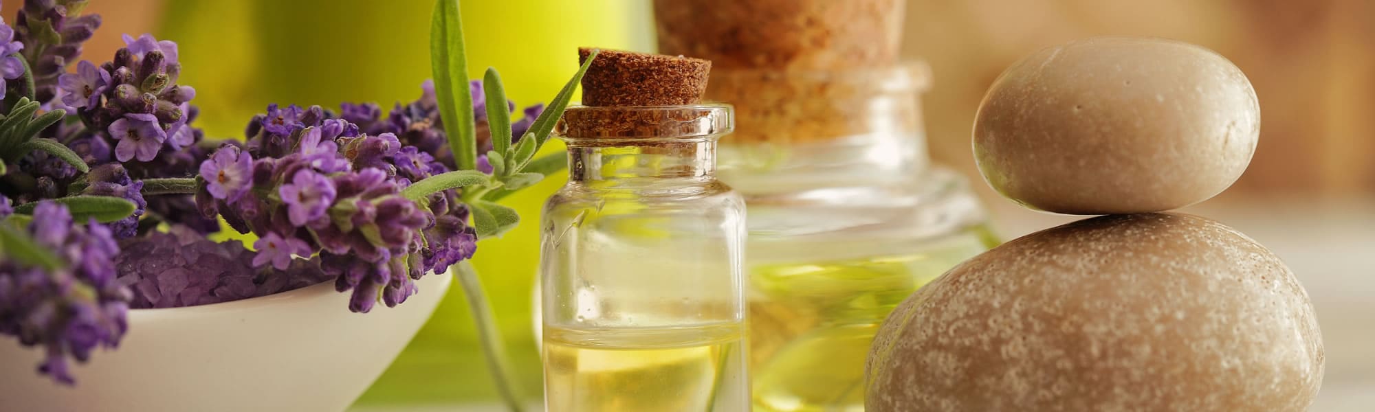 Dekoration im Wellnessbereich