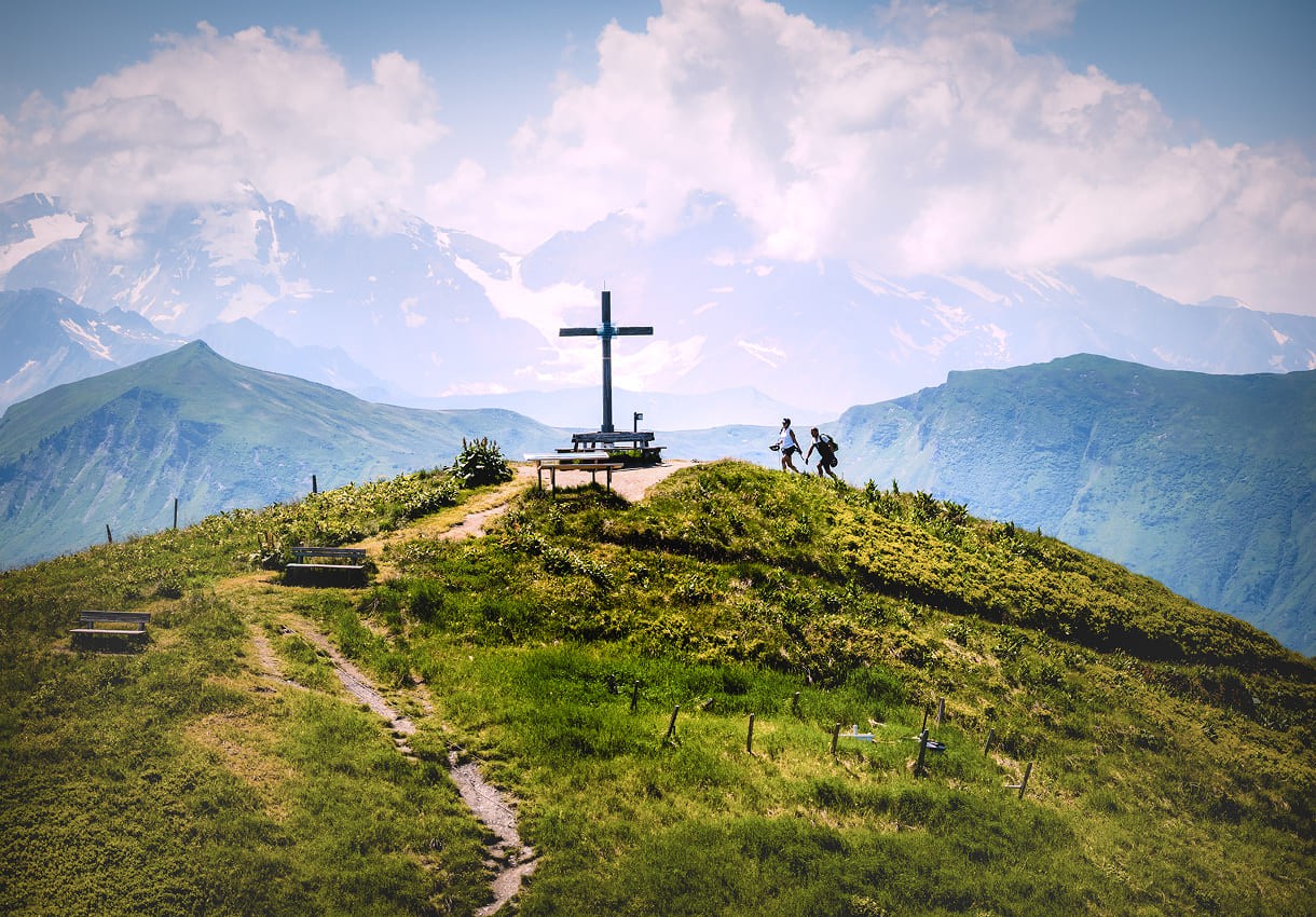 Wandern auf den Gipfel des Kreuzkogel &copy; Daniel Kogler &ndash; Ferienregion Nationalpark Hohe Tauern