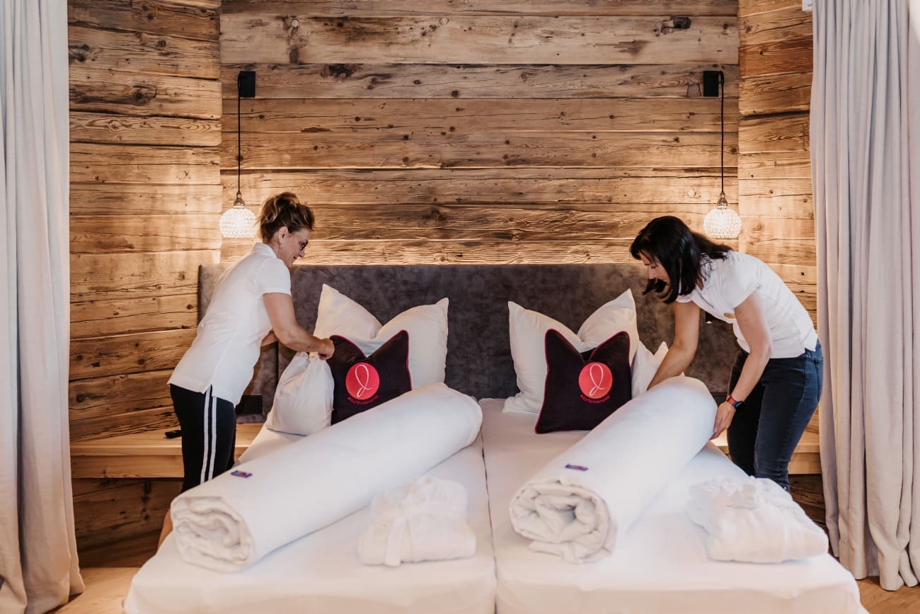 Spaß bei der Arbeit im Housekeeping