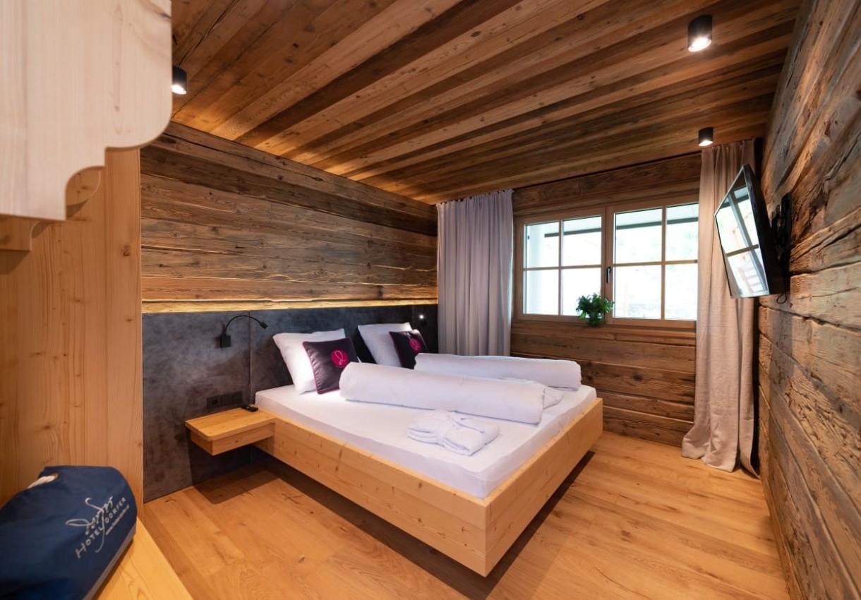 Schlafzimmer im Chalet Lois