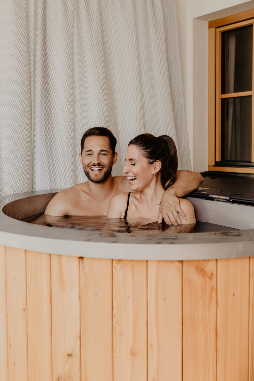 Hot Pot exklusiv im Chalet Lois in Großarl