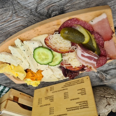 Brettljause von der Filzmoosalm in Großarl