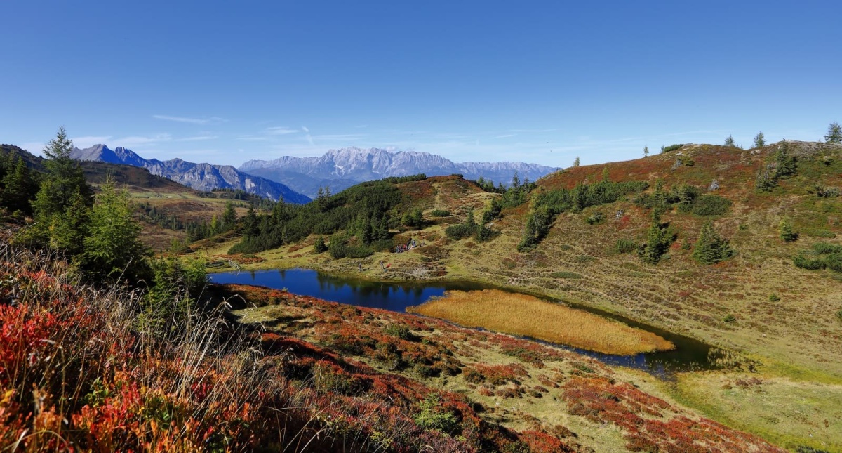 Herbstlandschaft bei den Trögseen