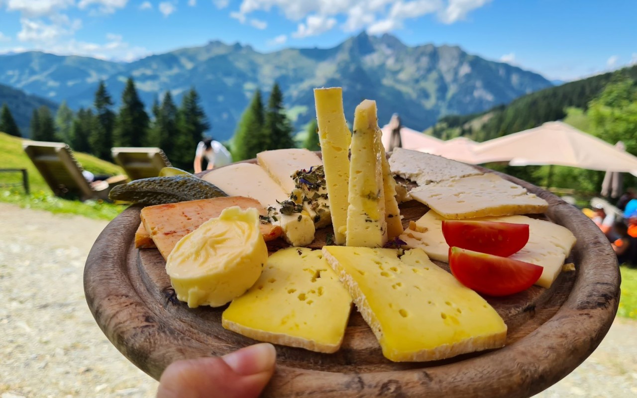 Beste Käsejause!! Von der Karseggalm im Großarltal