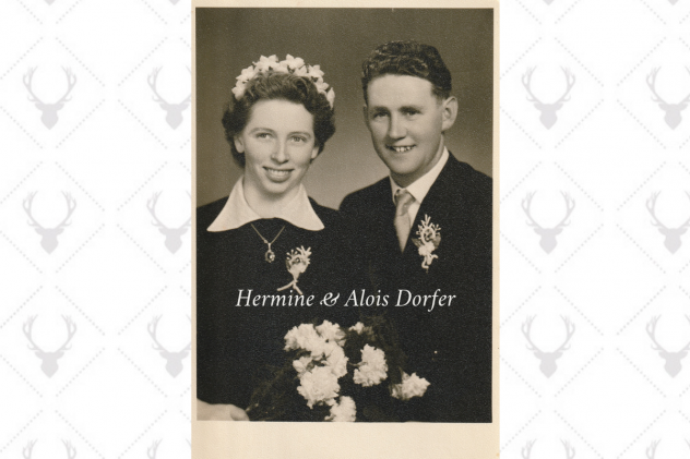 Lois & Hermine am Tag ihrer Hochzeit Lois & Hermine am Tag ihrer Hochzeit